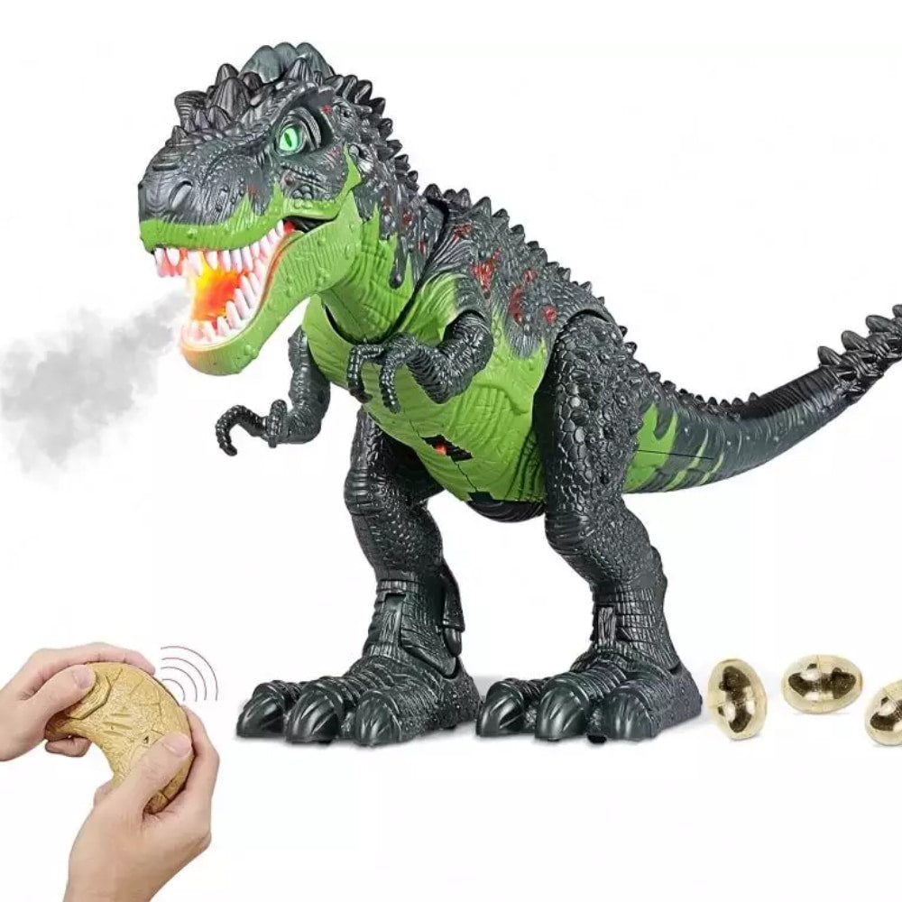 Dinosaur robot koji riga vatru