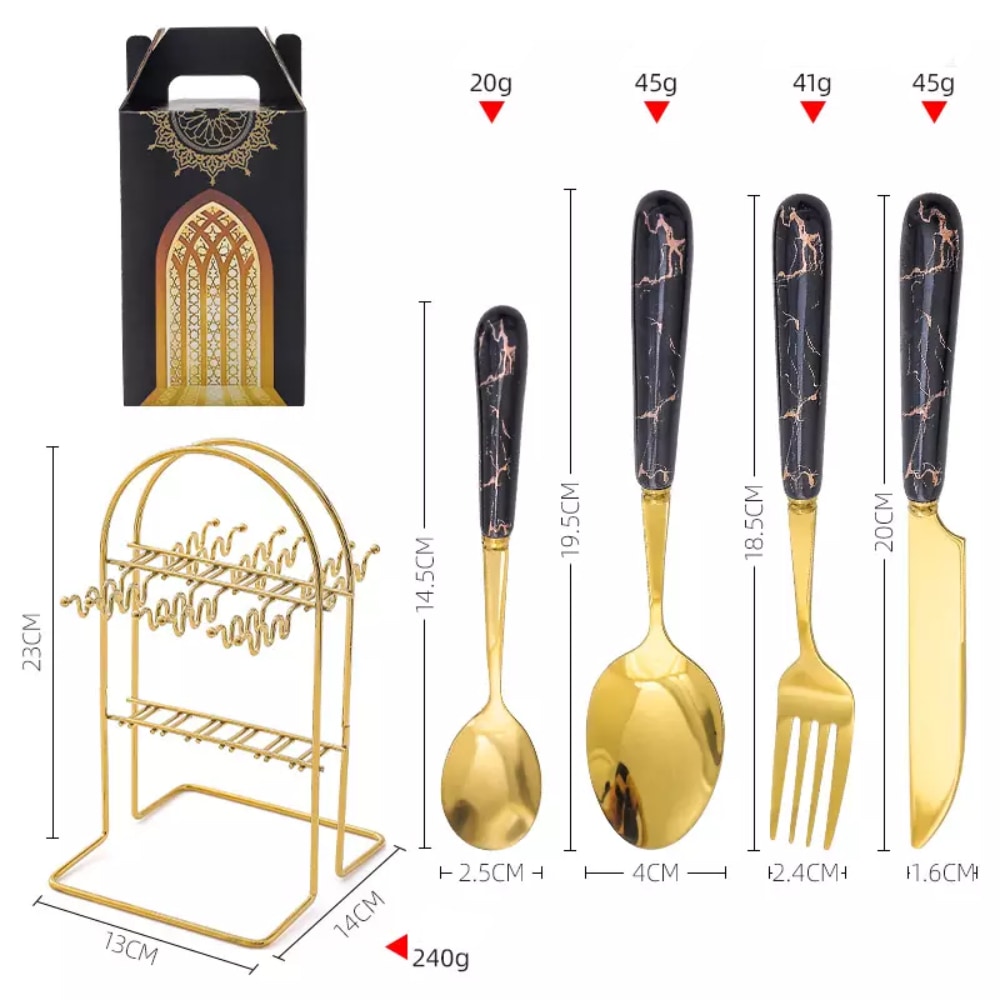 Pribor za jelo "ODETTE" set od 24 komada