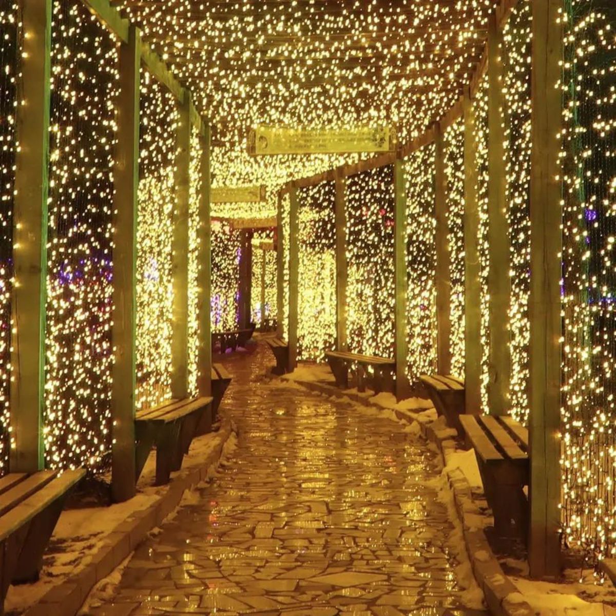 LED Svjetleća zavjesa 3x3m