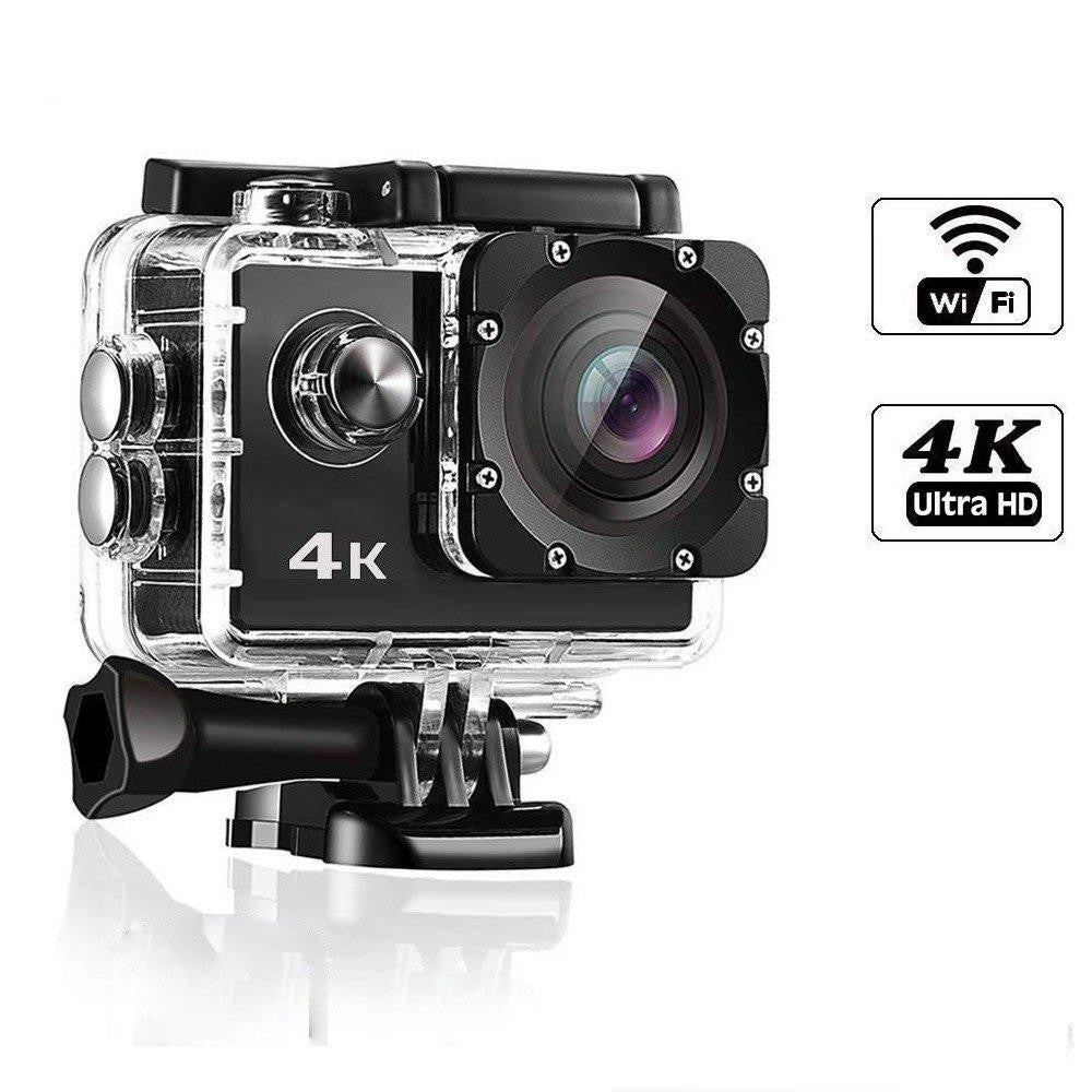 4K Ultra HD Akcijska Kamera, Vodootporna, WiFi