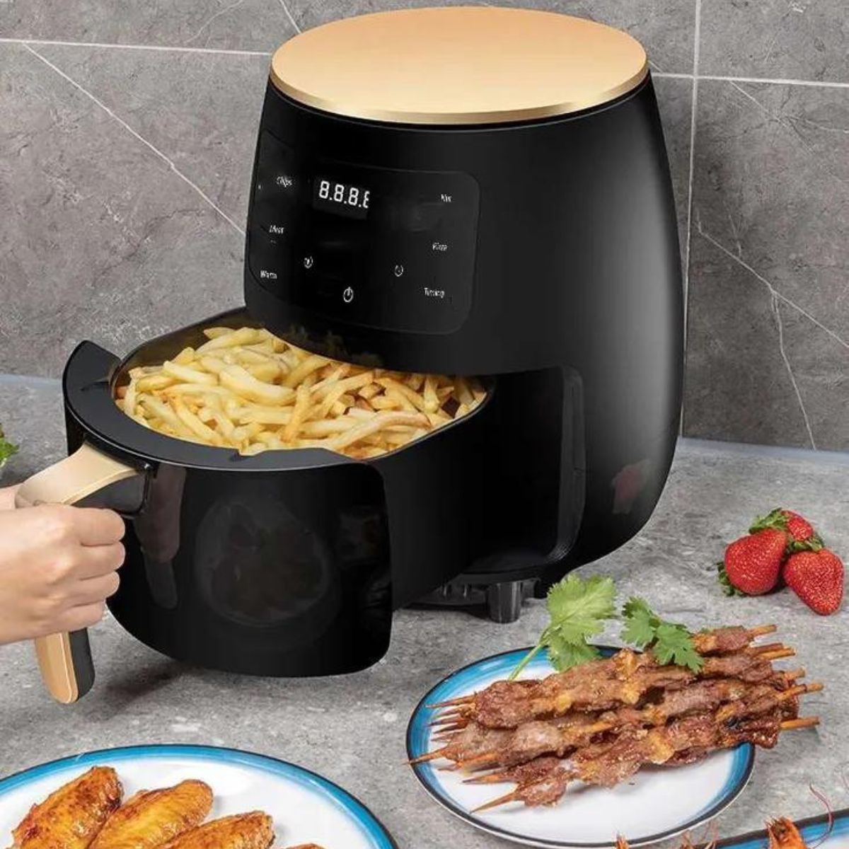 Friteza na vrući zrak kapaciteta 4.5L