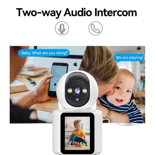 Pametni bežični Baby Monitor s noćnim vidom i dvosmjernom video i audio vezom