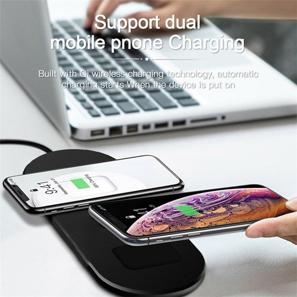 3 u 1 Bežični punjač za mobitel, slušalice i sat