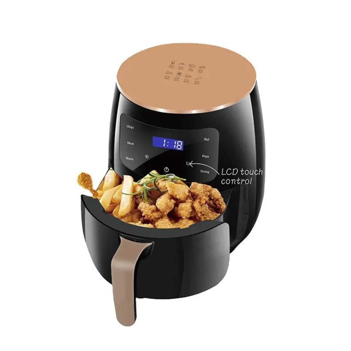 Friteza na vrući zrak kapaciteta 4.5L