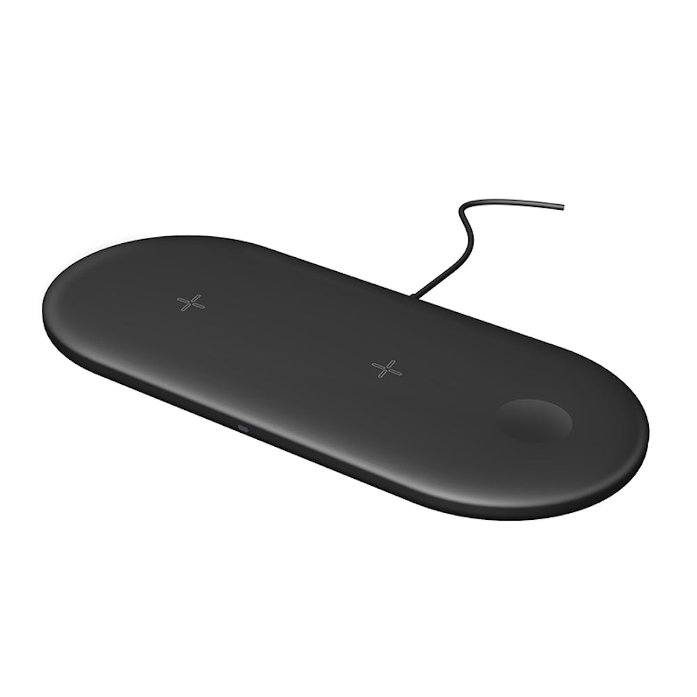 3 u 1 Bežični punjač za mobitel, slušalice i sat