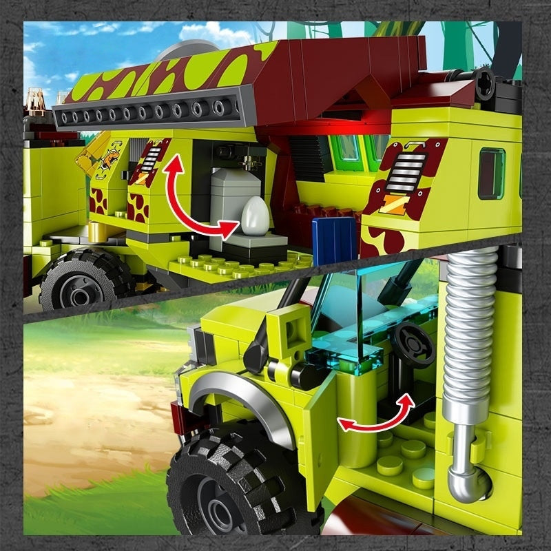 Dinosaur world set kockica 528 komada